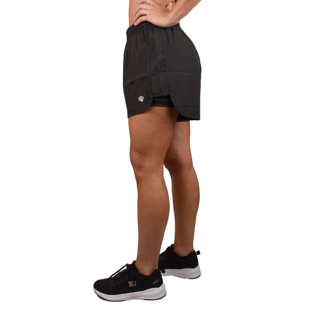 SHORT CON CALZA TEAM GEAR GLORY MUJER