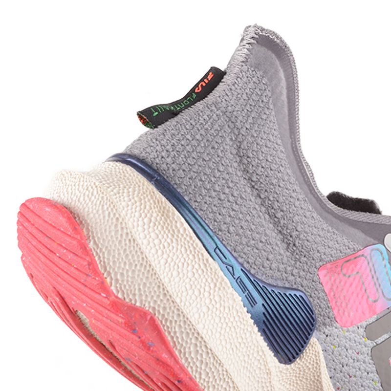 Zapatillas Running Fila Float Knit Mujer Gris