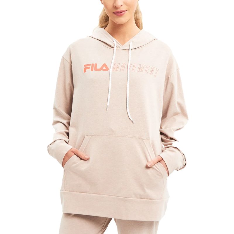 Beige fila outlet hoodie