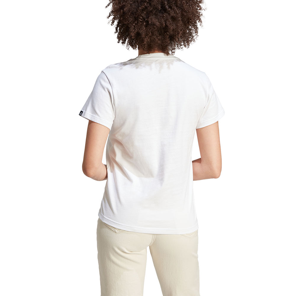 REMERA ADIDAS FLORAL ESTAMPADA MUJER Red Sport