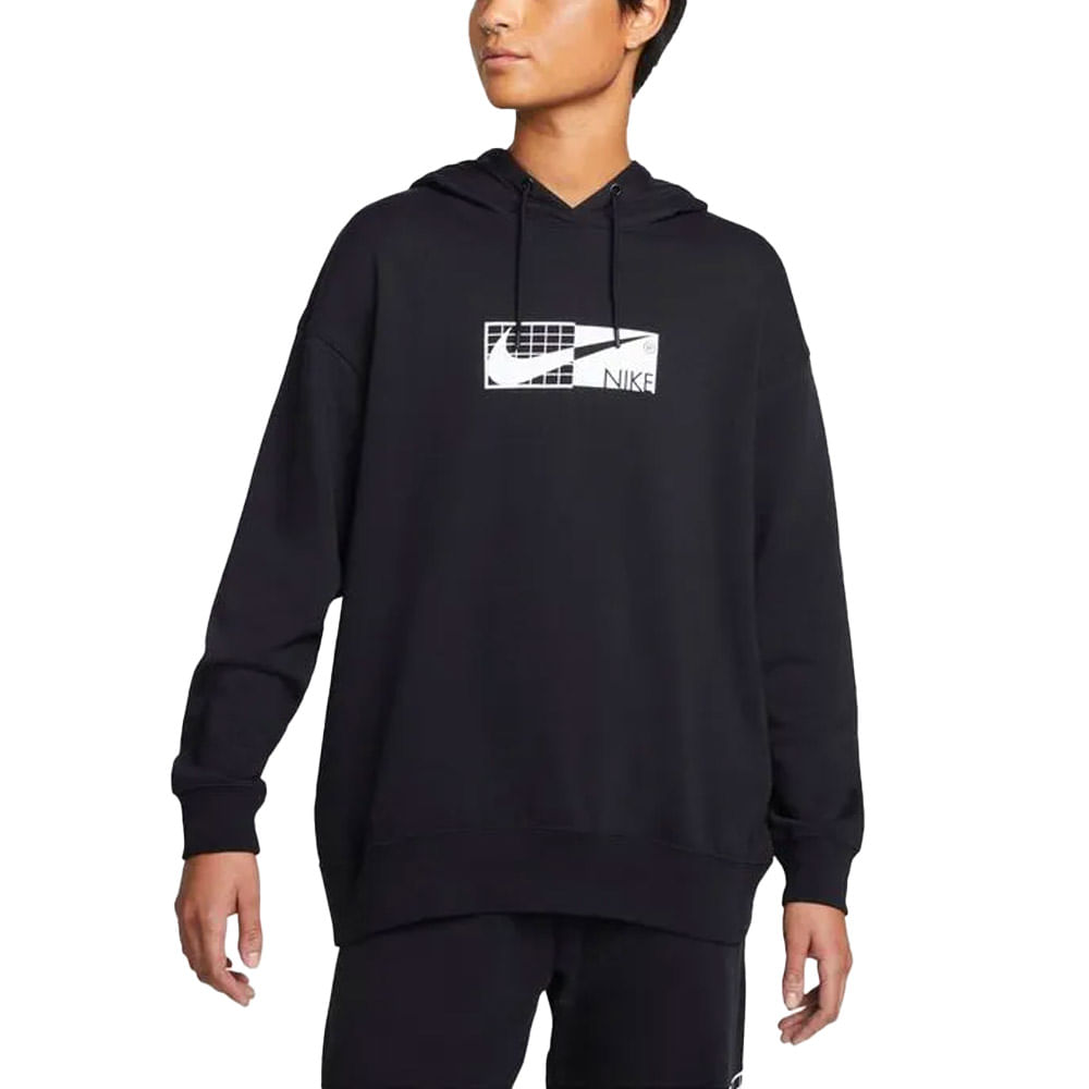 BUZO NIKE NSW GFX FLC HOODIE TECH MUJER Red Sport