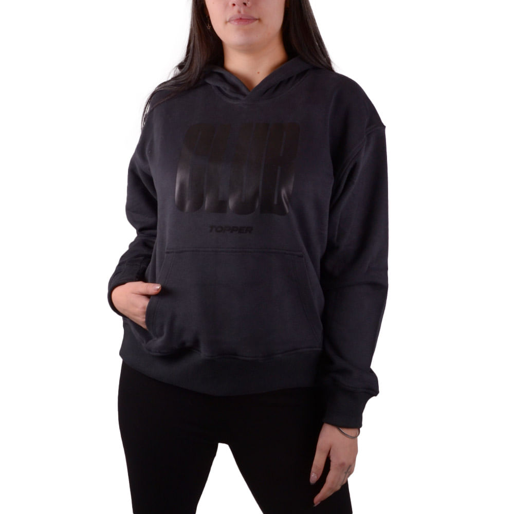 BUZO TOPPER HOODIE RTC OVERSIZE URB MUJER Red Sport