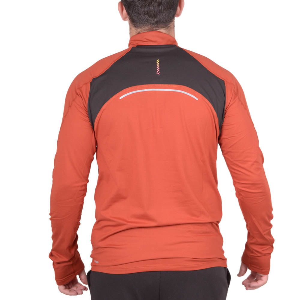 BUZO PUMA RUN CLOUDSPUN 1/4 ZIP - Red Sport
