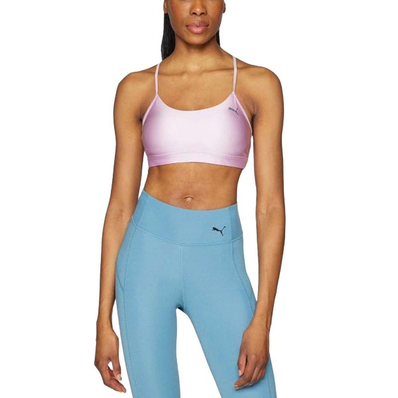TOP PUMA MOVE SUMMER DAZE BRA MUJER Red Sport