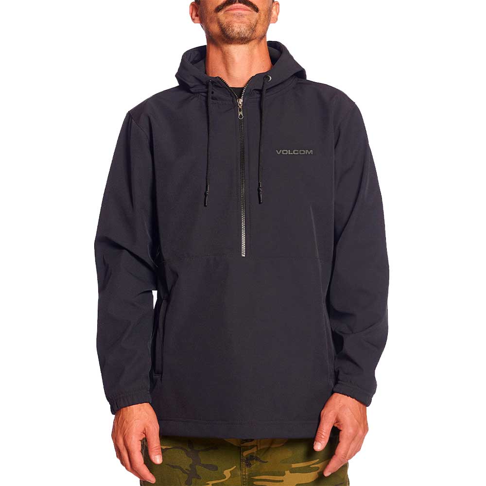 BUZO VOLCOM PO HOOD 1/2 ZIP SOFTSHELL Red Sport