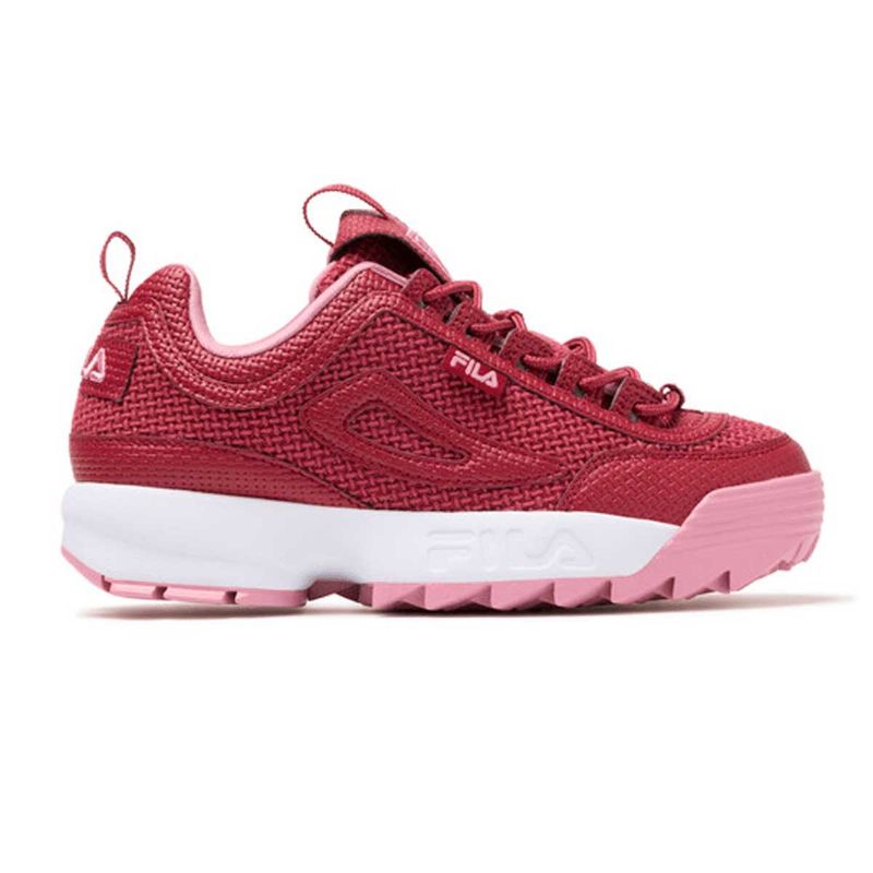 Pink Fila Disruptor Mesh Low Wmn Pink Where Can I Buy Fila
