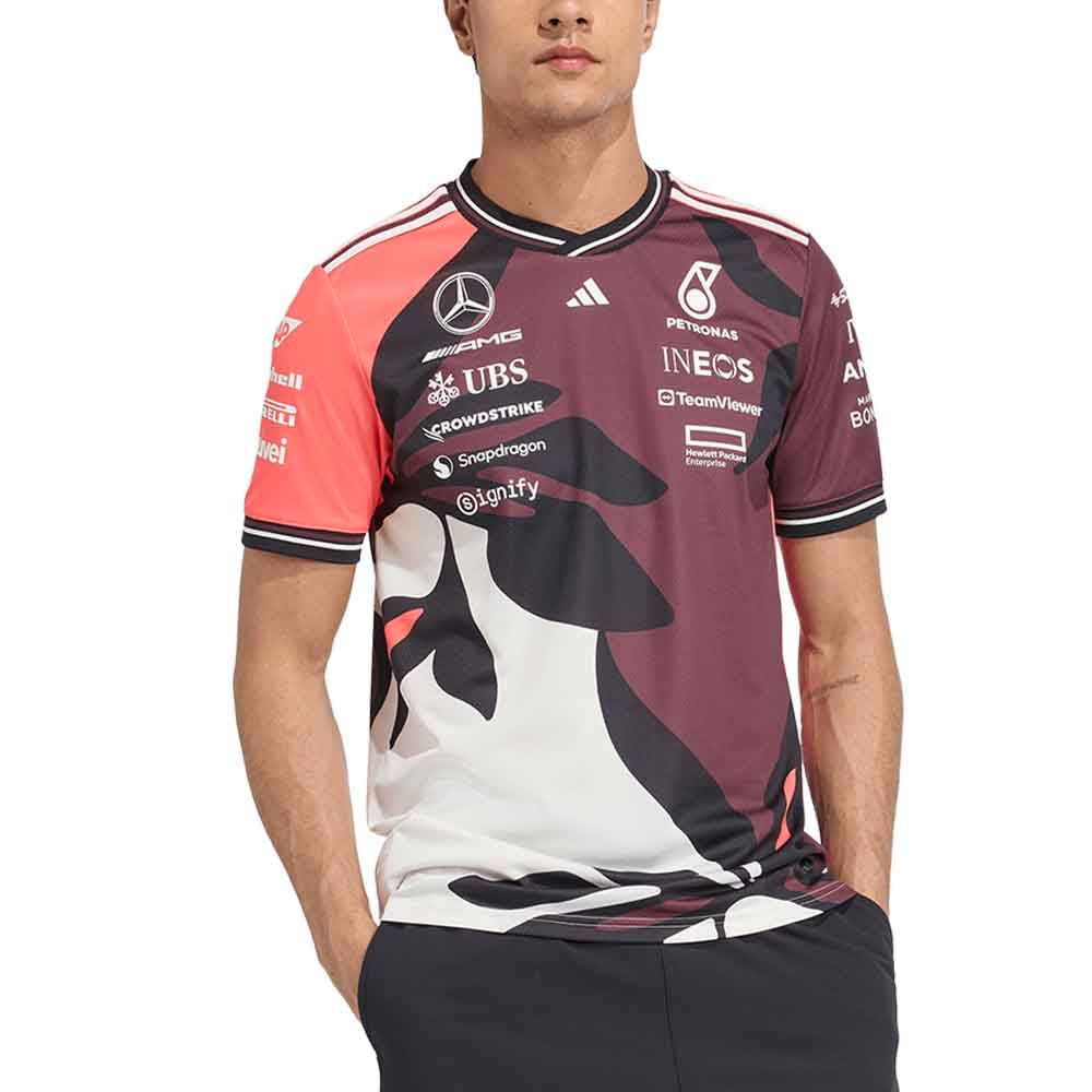 CAMISETA ADIDAS PILOTO EQUIPO MERCEDES AMG PETRONAS FORMULA ONE