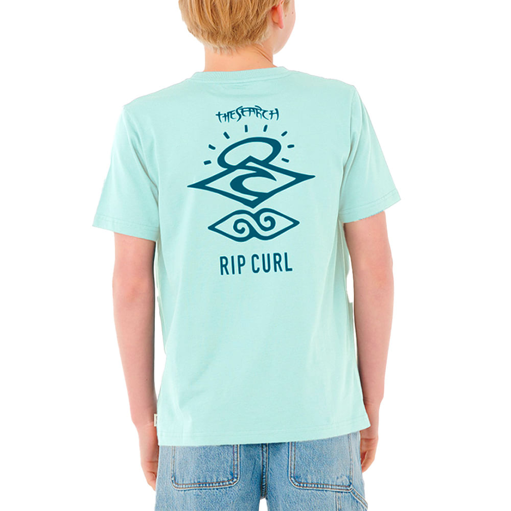 REMERA RIP CURL RLX ICONS NIÑO Red Sport